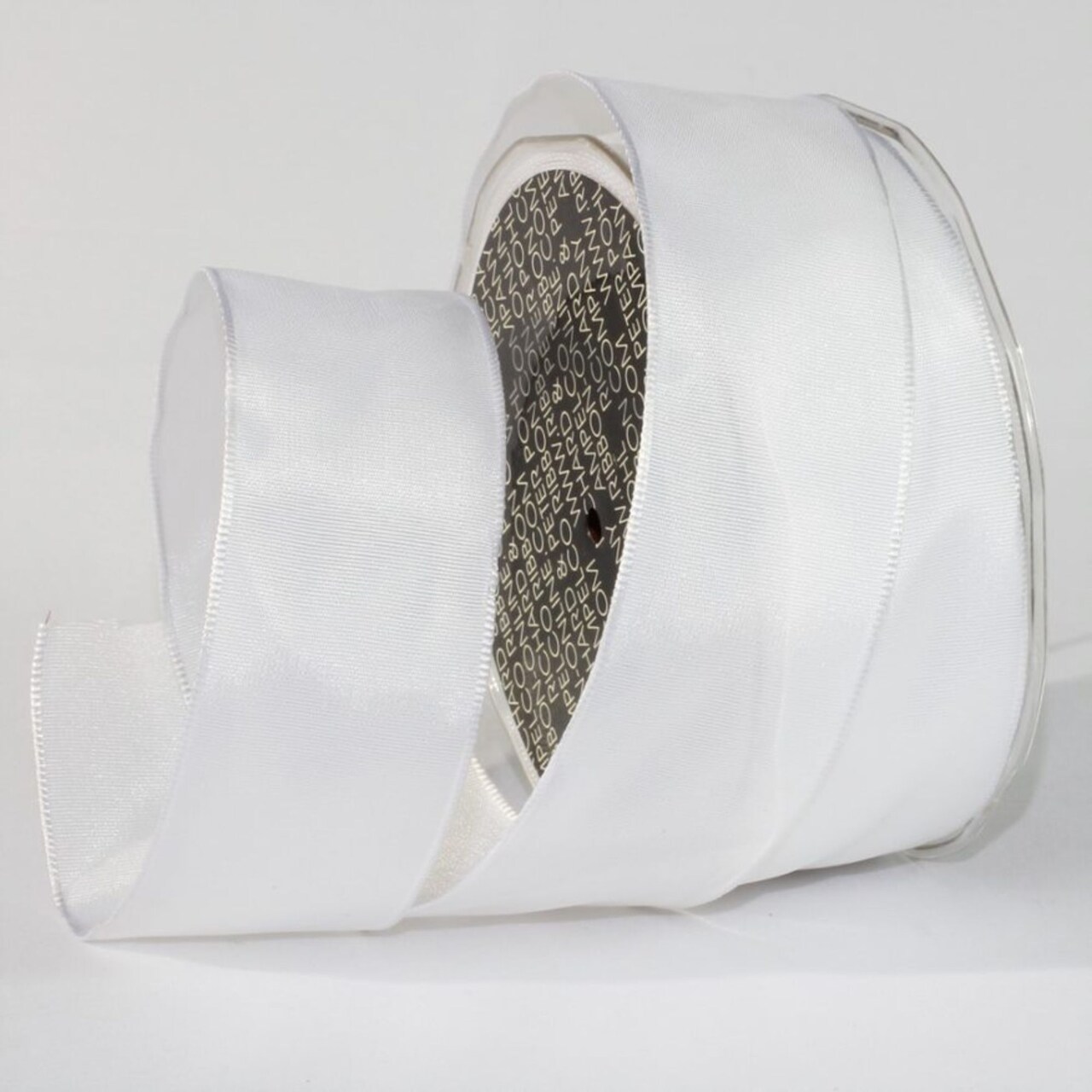 The Ribbon People White Solid Wired Craft Ribbon 1.5" x 27 Yards